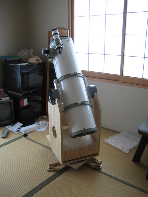 SE200N(CR)ドブソニアン架台その3